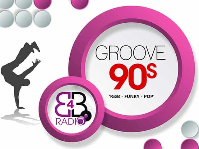 B4B Radio 90 logo