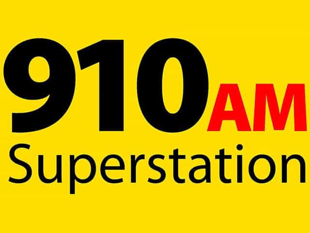 910AM Superstation logo