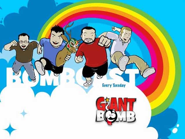 Giant Bombcast logo