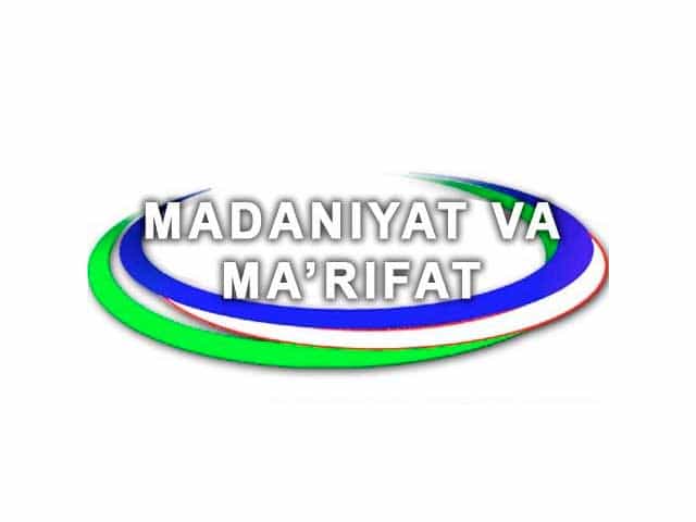 Madaniyat va ma'rifat logo